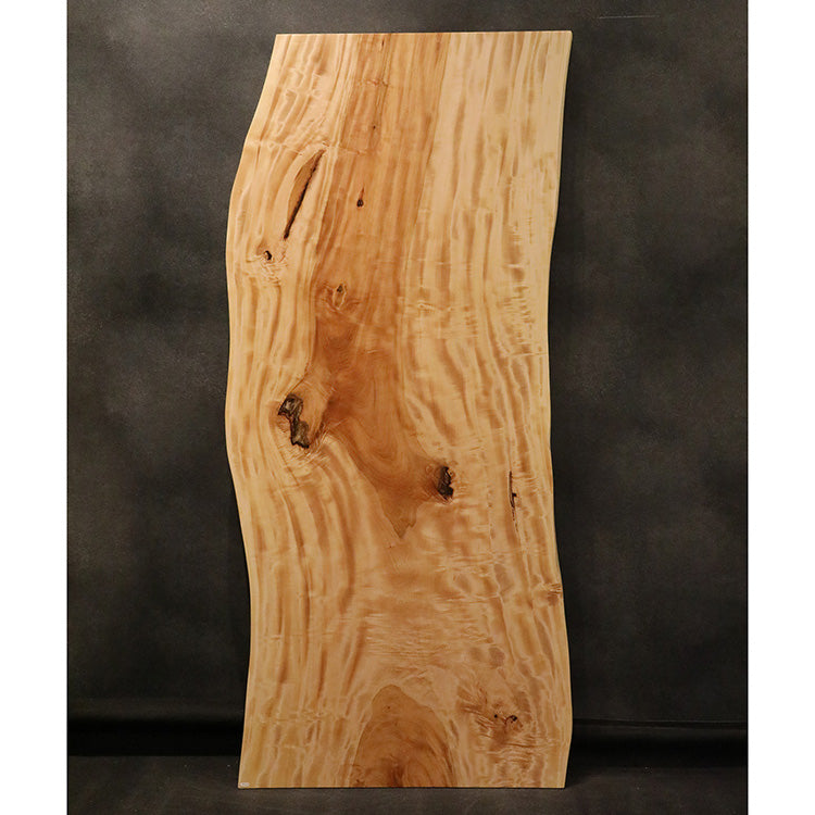 【SOLD OUT】一枚板　トチ(杢)　217-6　(W180cm)　ダイニングテーブル