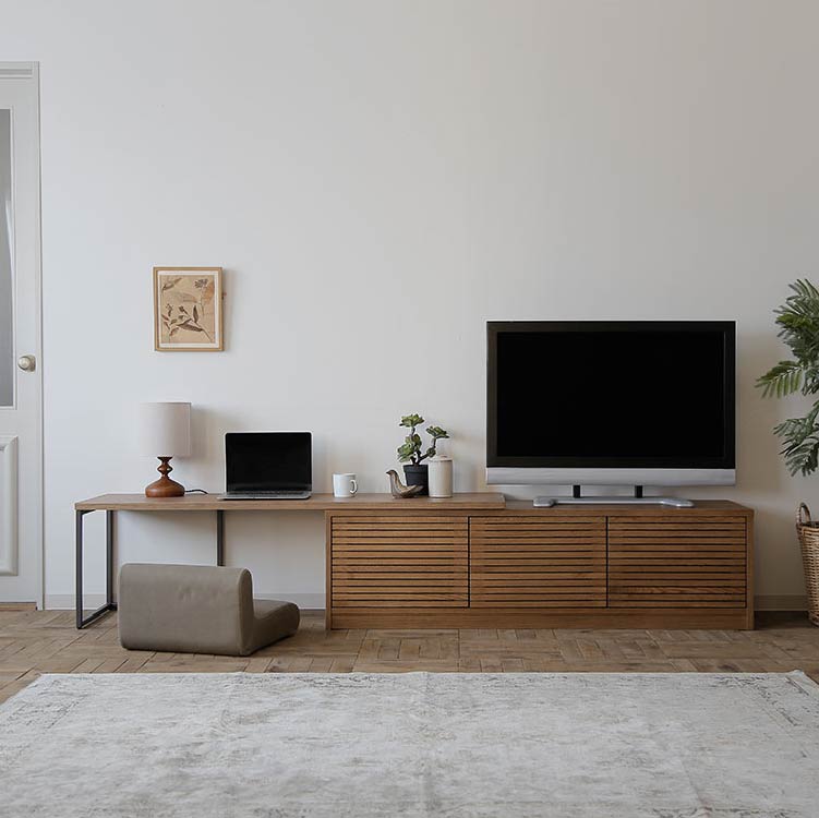 ボーダー テレビボード 152.5cm