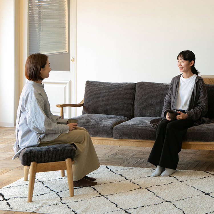 アルネソファ 1人掛け フェザータイプ