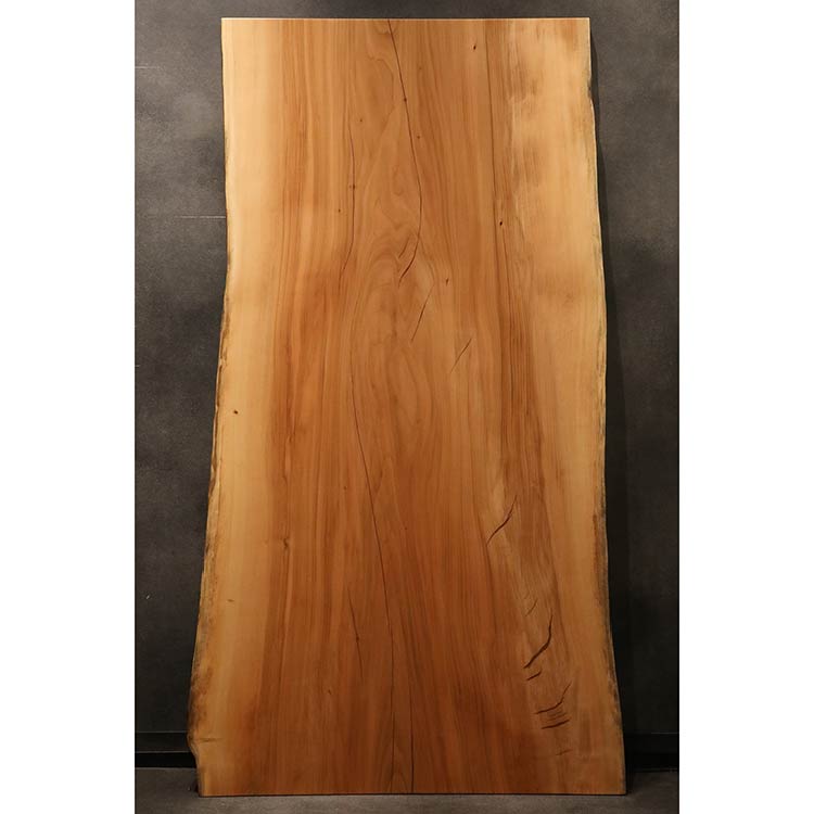 一枚板　カツラ　2051-10-1　（W200cm）　アウトレット品　ダイニングテーブル