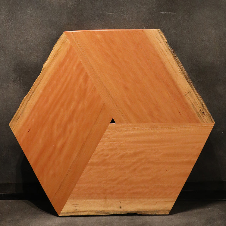 【SOLD OUT】3枚ハギ　テトラ　L　ボセ　HZ-201019　ダイニングテーブル