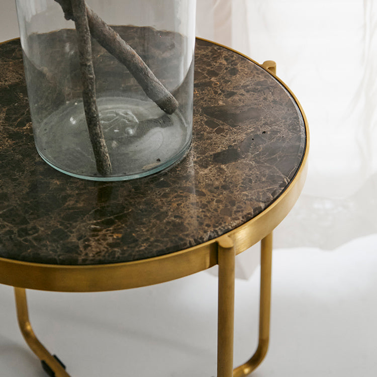 マーブルリビングテーブル