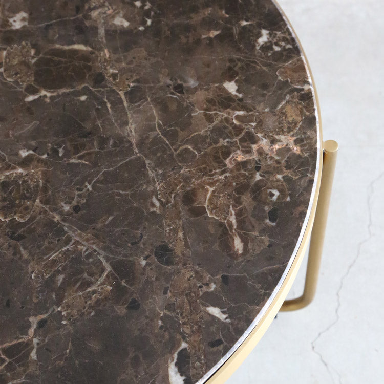 マーブルリビングテーブル