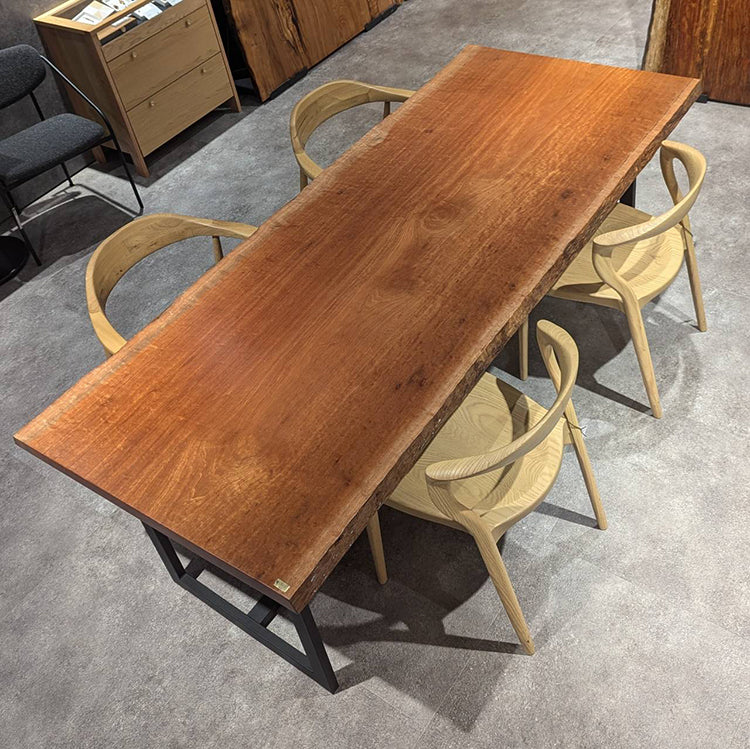 一枚板　モアビ　611-6-1　(W210cm)　ダイニングテーブル