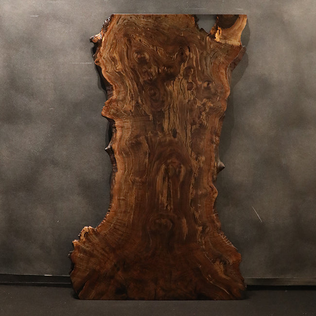 【SOLD OUT】一枚板　クラロウォールナット(杢)　357-3　(W180cm)