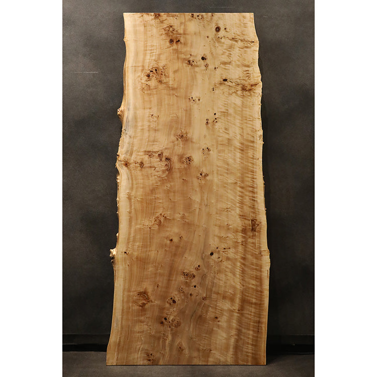 【SOLD OUT】一枚板　ポプラ(杢)　P27-10　(W180cm)　ダイニングテーブル