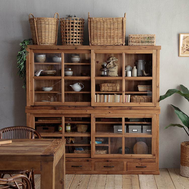 ガラク キャビネット 179cm