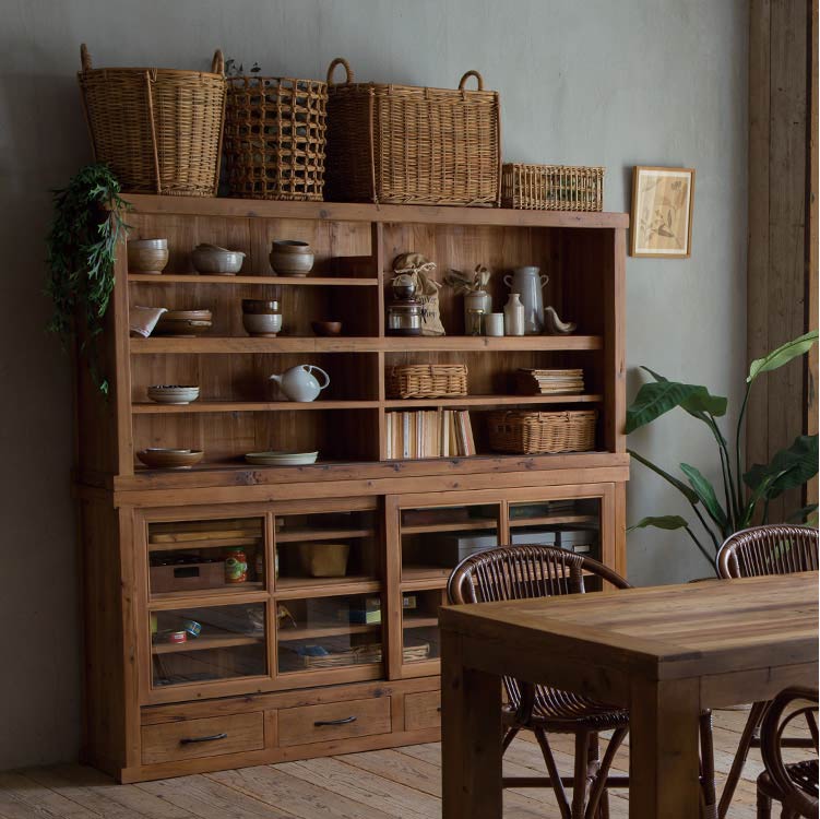 ガラク キャビネット 179cm