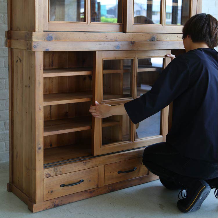 ガラク キャビネット 179cm