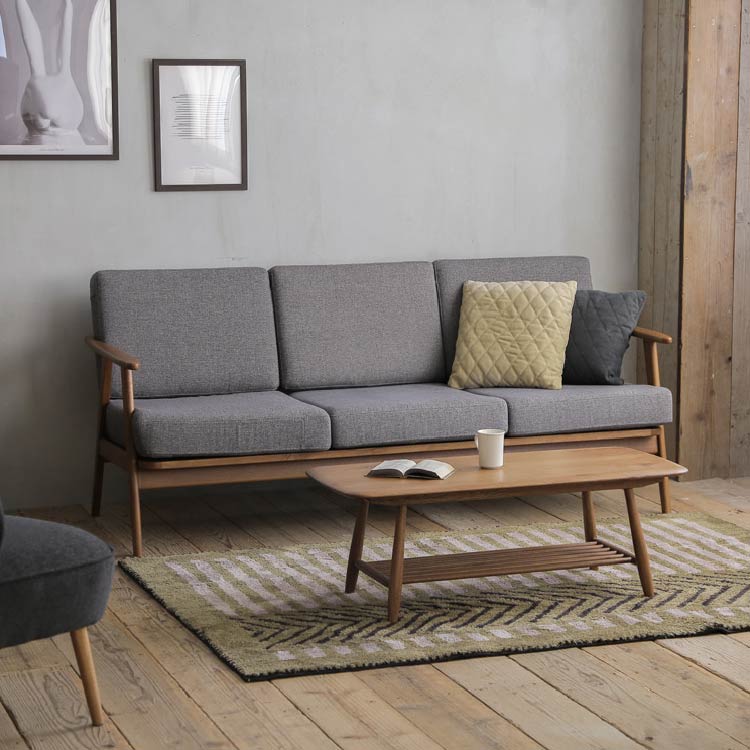 ハリスソファ 3人掛け IC-グレー