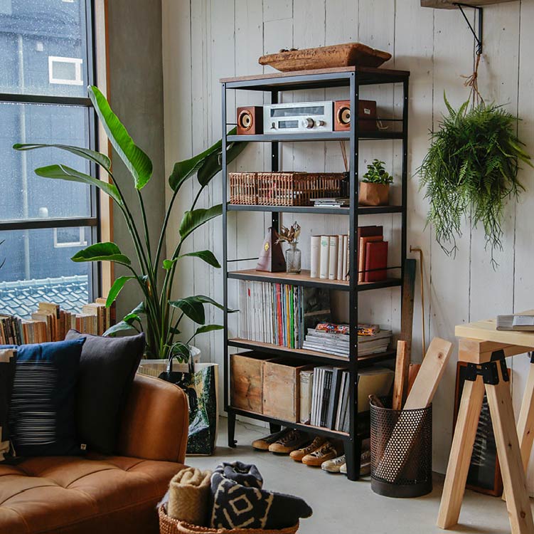 アンティス オープンシェルフ 幅103cm