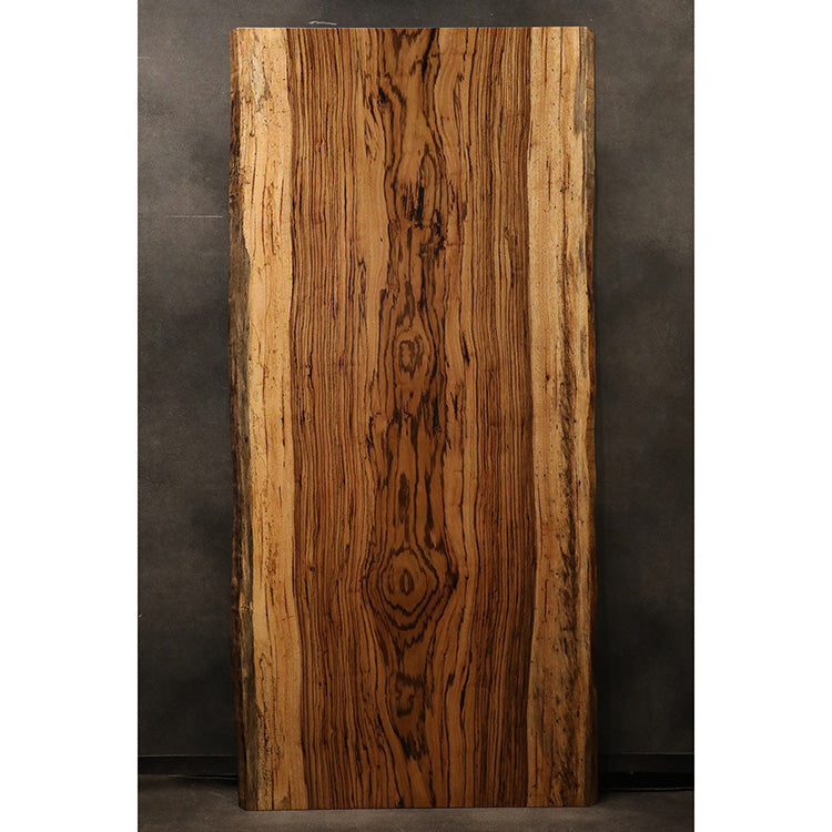 【SOLD OUT】一枚板ゼブラウッド　1002-1/2-3-2　(W195cm)ダイニングテーブル