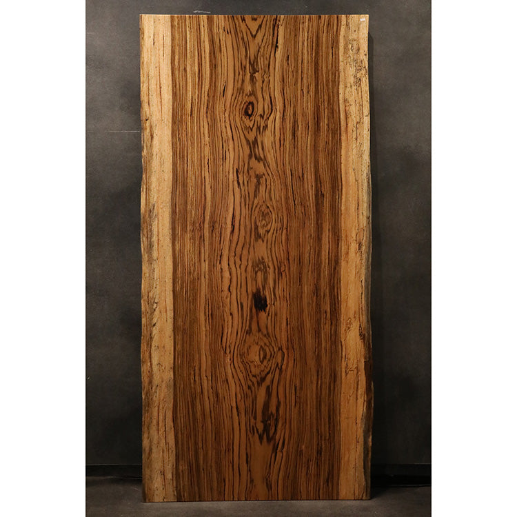 【SOLD OUT】一枚板ゼブラウッド　1002-1/2-3-2　(W195cm)ダイニングテーブル