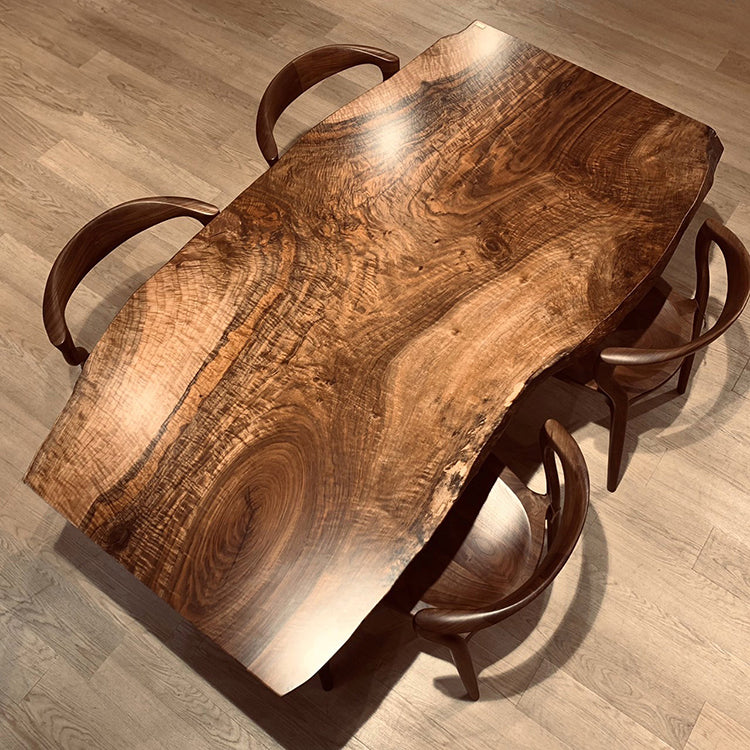 一枚板　バストゥーンウォールナット　363-2/2-9　(W180cm)　ダイニングテーブル