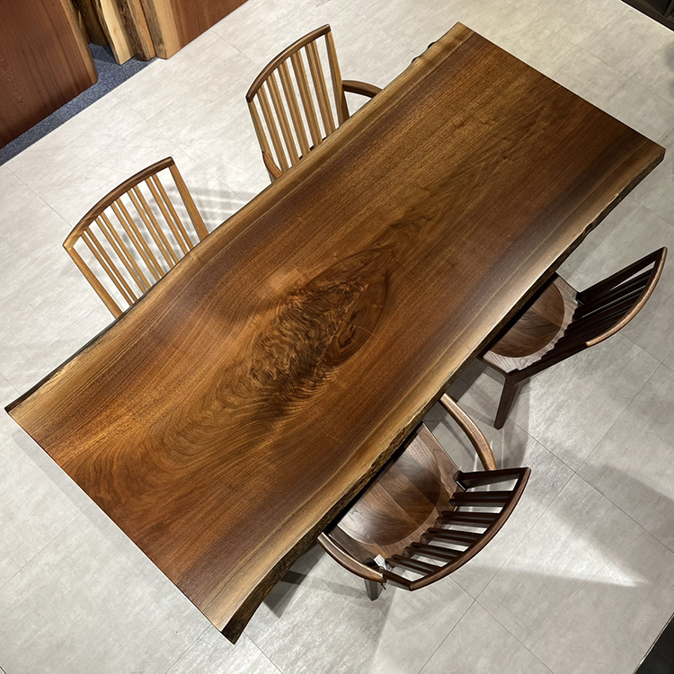 一枚板　ウォールナット　919-5　(W200cm)　ダイニングテーブル