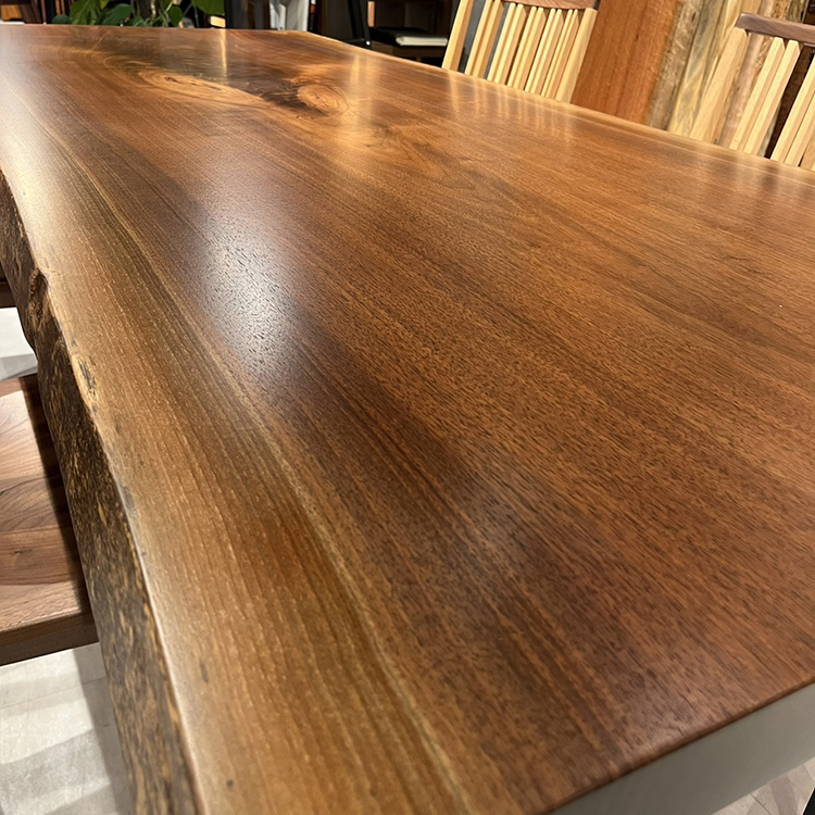 一枚板　ウォールナット　919-5　(W200cm)　ダイニングテーブル
