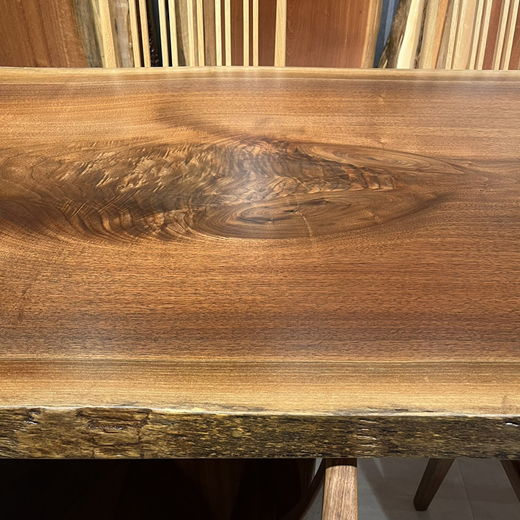 一枚板　ウォールナット　919-5　(W200cm)　ダイニングテーブル