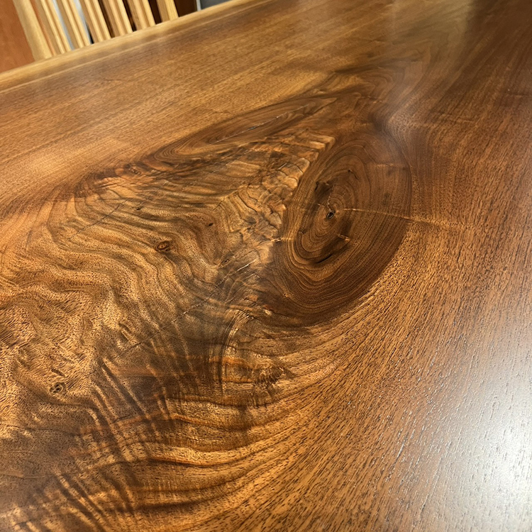 一枚板　ウォールナット　919-5　(W200cm)　ダイニングテーブル