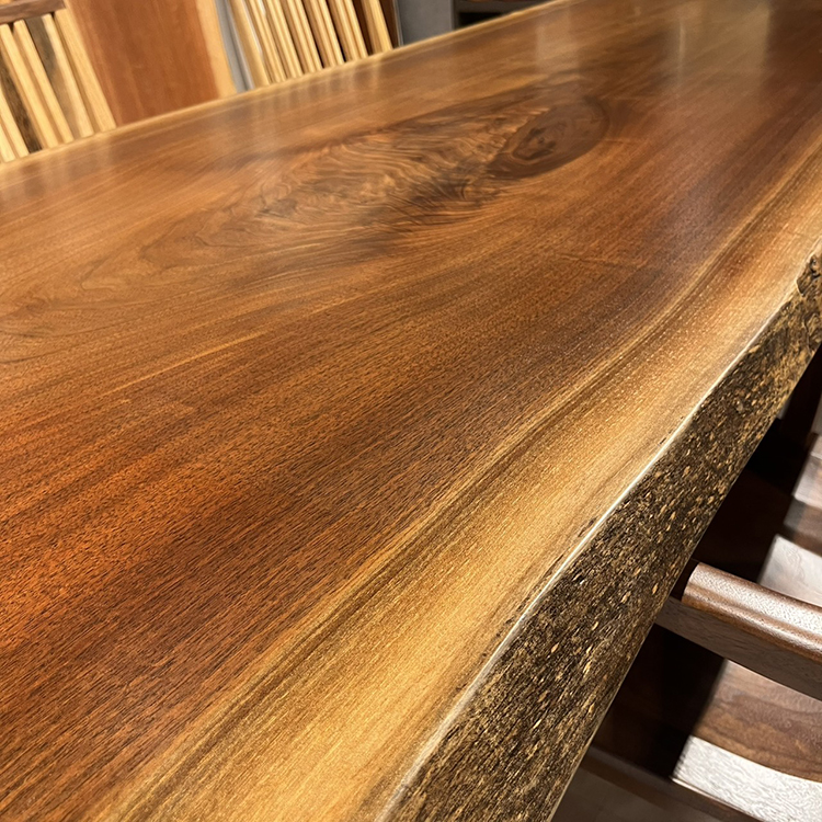 一枚板　ウォールナット　919-5　(W200cm)　ダイニングテーブル