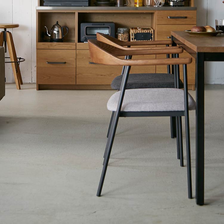 シーブ ダイニングチェア ブラウン