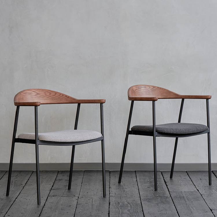 シーブ ダイニングチェア ブラウン