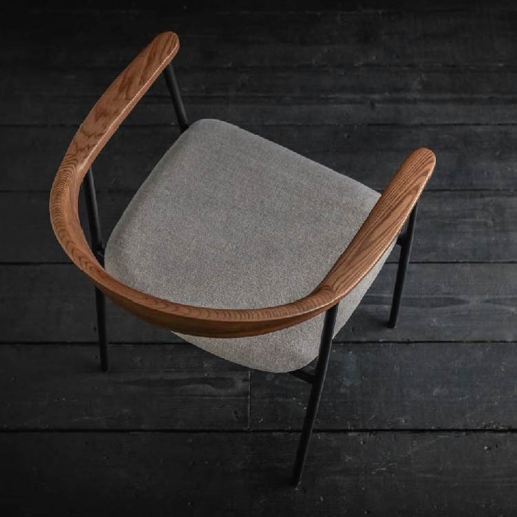 シーブ ダイニングチェア ブラウン