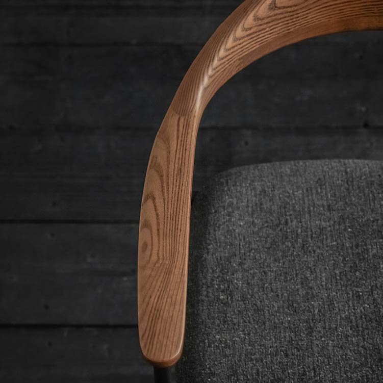 シーブ ダイニングチェア ブラウン