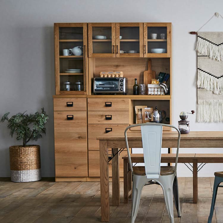 ダストン ダイニングボード 40cm(上下:右開)