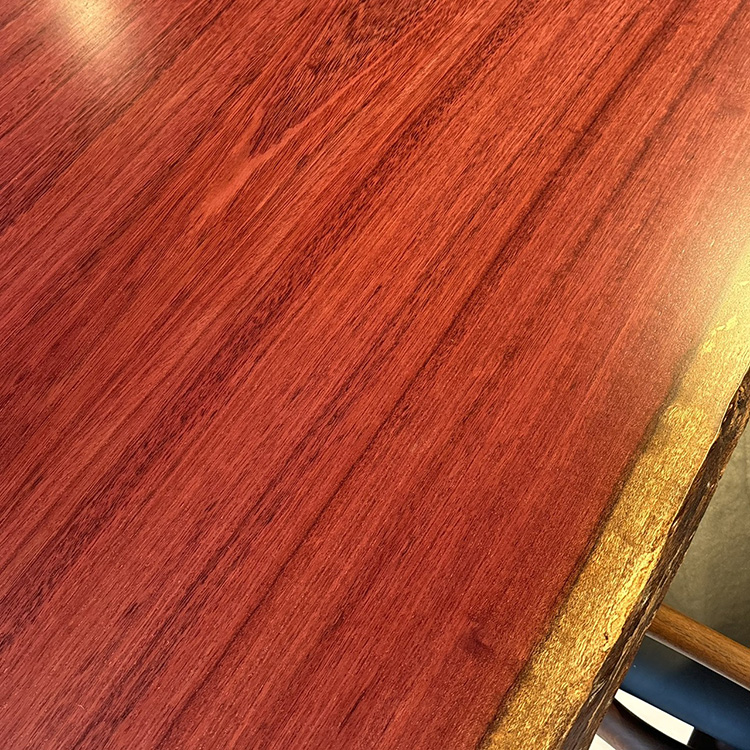 一枚板テーブル　パープルハート　646-1/3-10-1　(W235cm)　