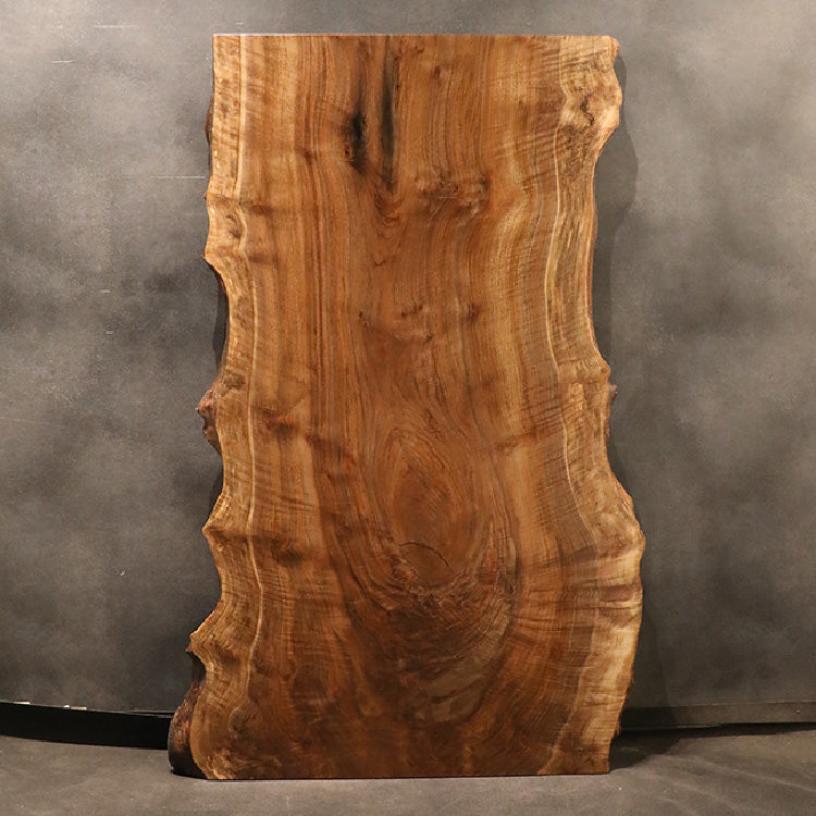 【SOLD OUT】一枚板　バストゥーンウォールナット(杢)　858-9-1　(W185cm)