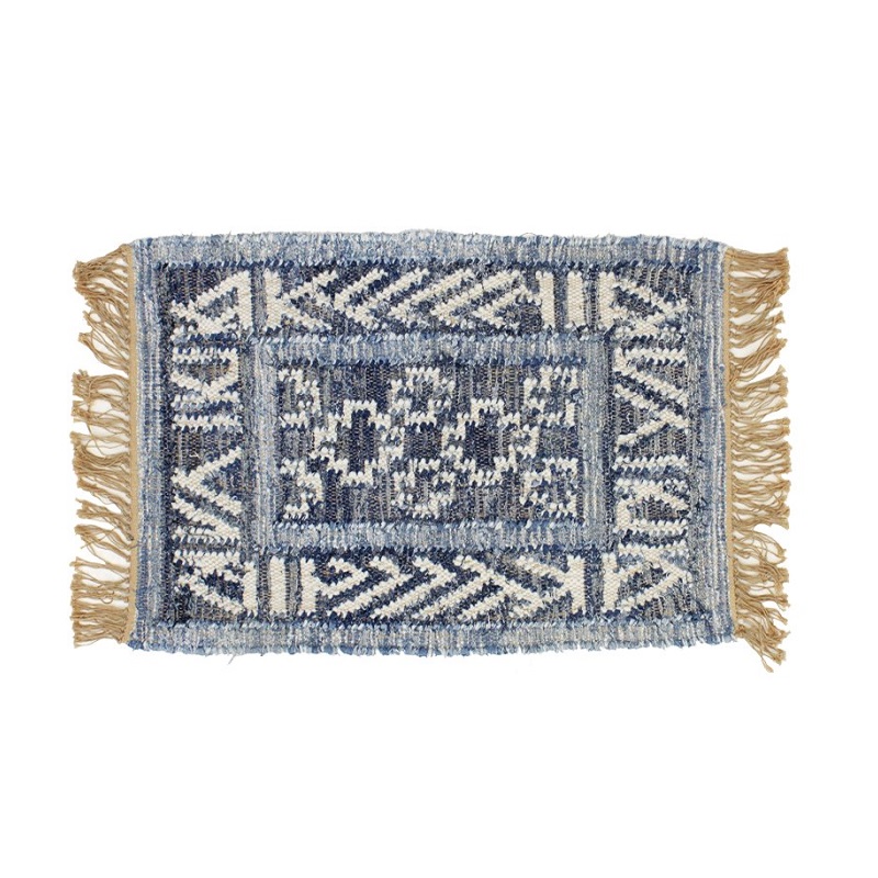 デニムキリム マット