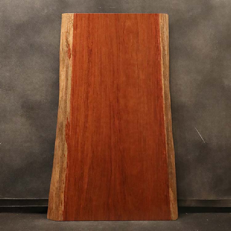 【SOLD OUT】一枚板　ブビンガ　1655-1-2　(W130cm)　ダイニングテーブル