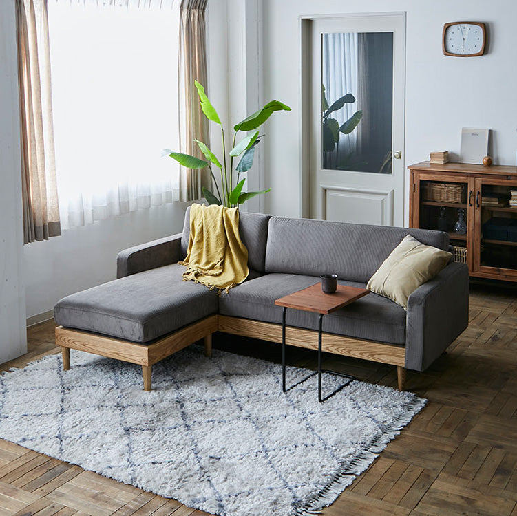 フリート カウチソファ コーデュロイライオンバーク