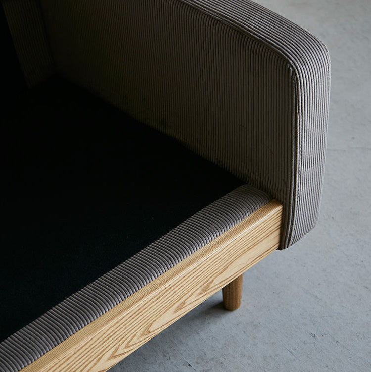 フリート カウチソファ コーデュロイライオンバーク