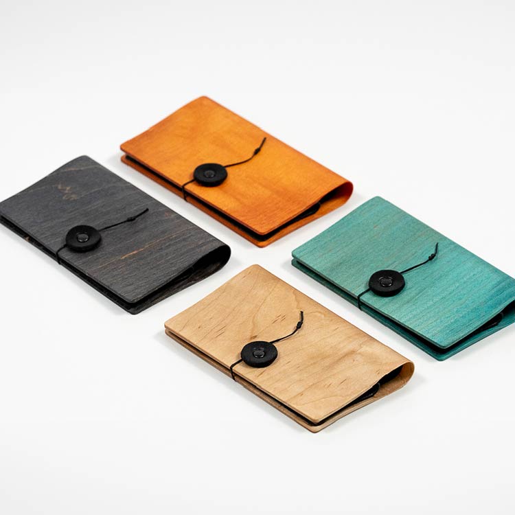 曲木の名刺入れ　ヨコ型