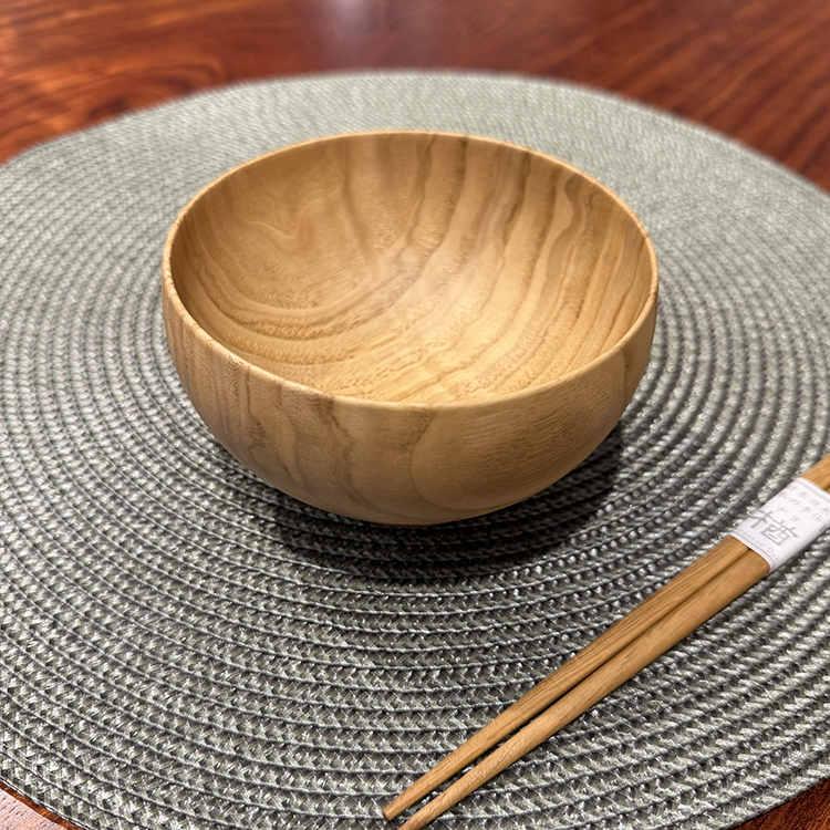 めいぼく椀　中　くり