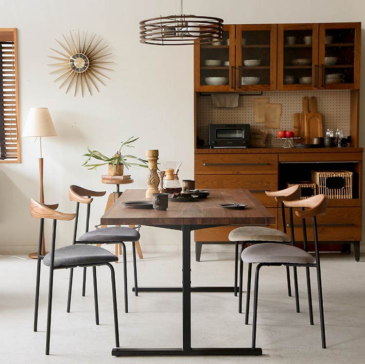 アトム ダイニングチェア 木色ブラウン