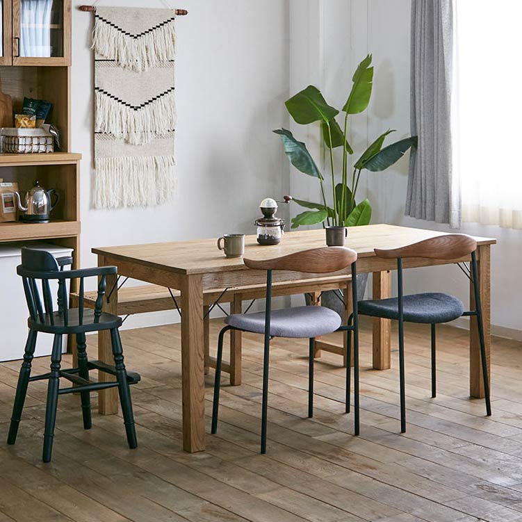 アトム ダイニングチェア 木色ブラウン