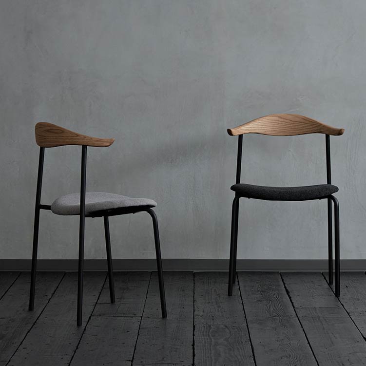 アトム ダイニングチェア 木色ブラウン