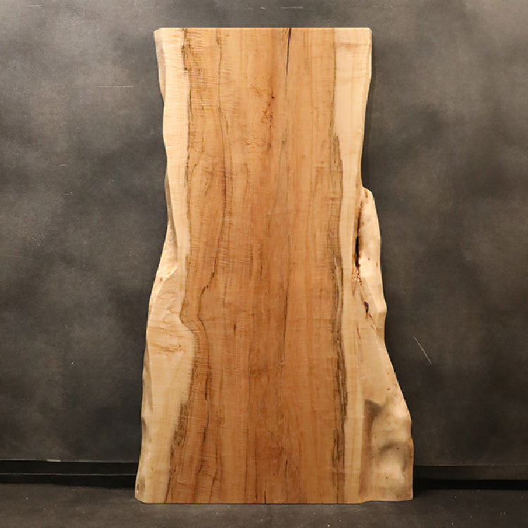 【SOLD OUT】一枚板　カエデ(杢)　602-1/2-4　(W180cm)　ダイニングテーブル