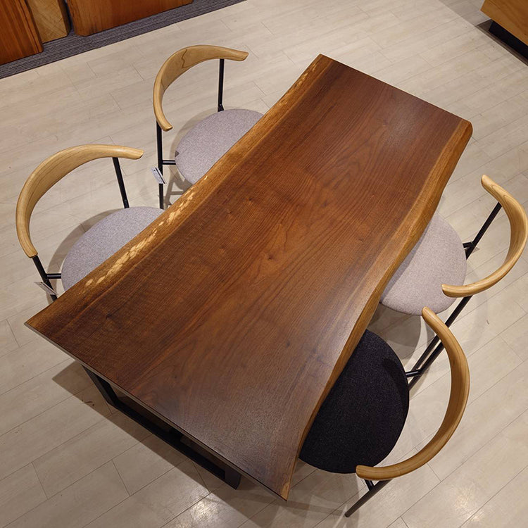 【SOLD OUT】一枚板　ウォールナット　918-1-2　(W150cm)　ダイニングテーブル