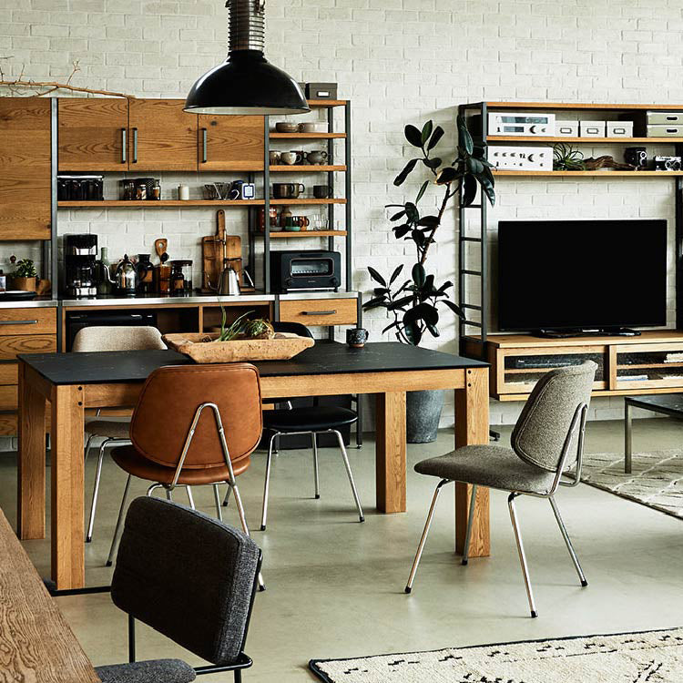 アボック ダイニングチェア 肘無