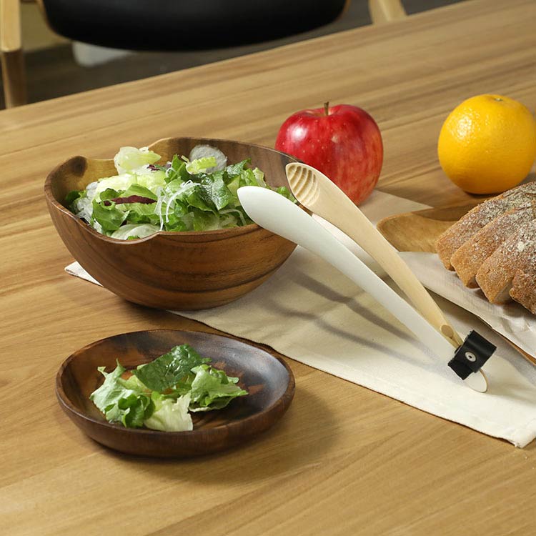 木製トング flamenco ホワイト色