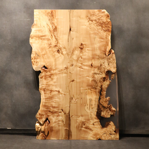 【SOLD OUT】一枚板　ポプラ　605-16-2　(W160cm)　ダイニングテーブル