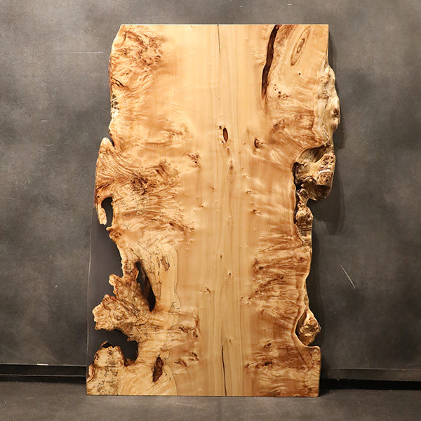 【SOLD OUT】一枚板　ポプラ　605-16-2　(W160cm)　ダイニングテーブル