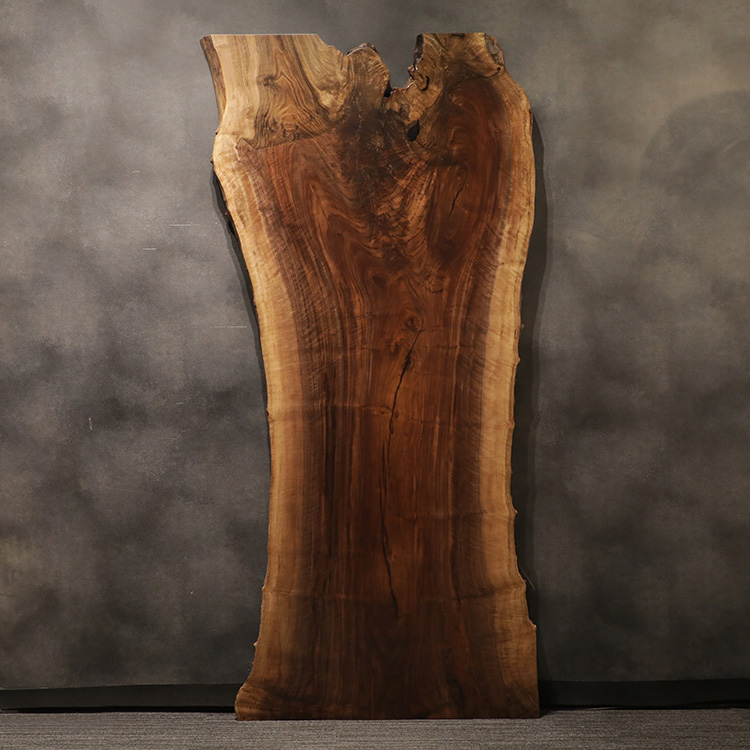 一枚板　クラロウォールナット(杢)　K-GM-2206-215　(W260cm)