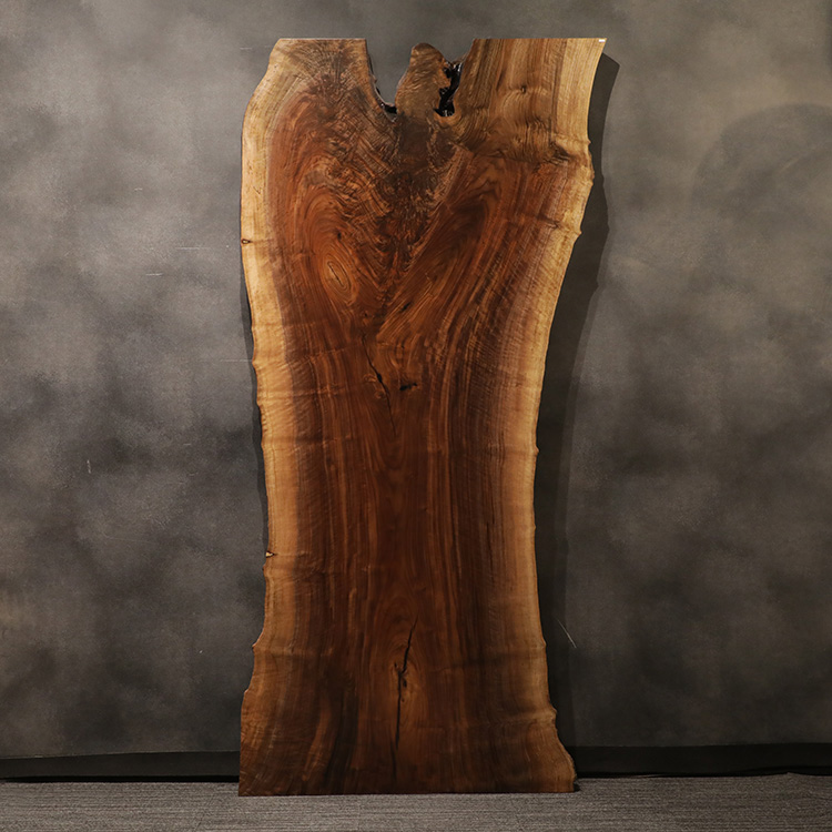 一枚板　クラロウォールナット(杢)　K-GM-2206-215　(W260cm)