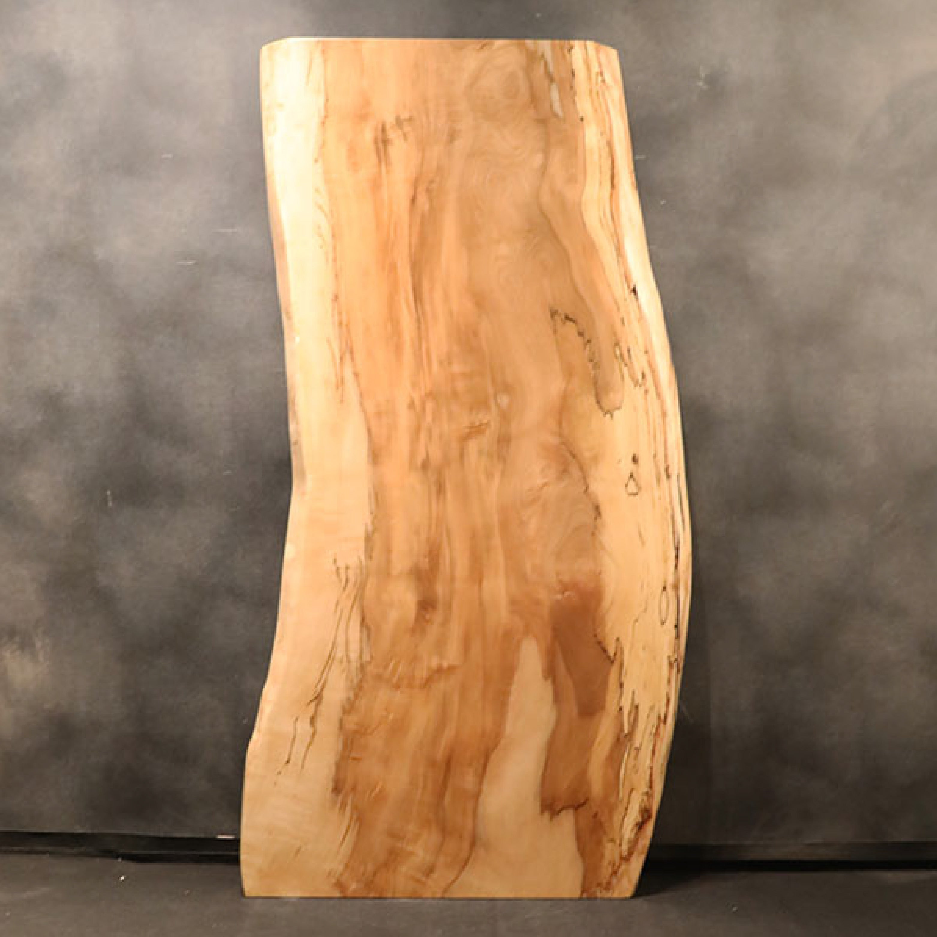 【SOLD OUT】一枚板　トチ(杢)　125-3　(W240cm)　ダイニングテーブル