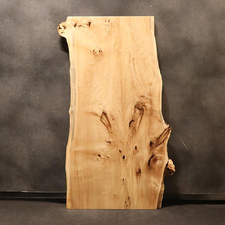 【SOLD OUT】一枚板　ポプラ　492-5-1　(W160cm)　ダイニングテーブル