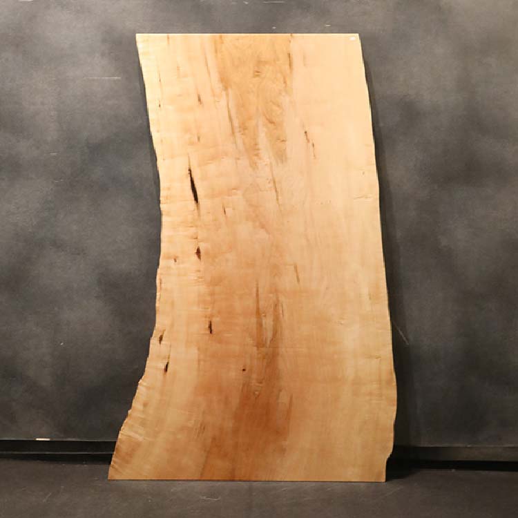 【SOLD OUT】一枚板　カエデ(杢)　782-1/2-2　(W165cm)　ダイニングテーブル